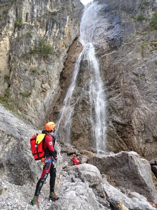 Fortgeschrittene Canyoning-Touren