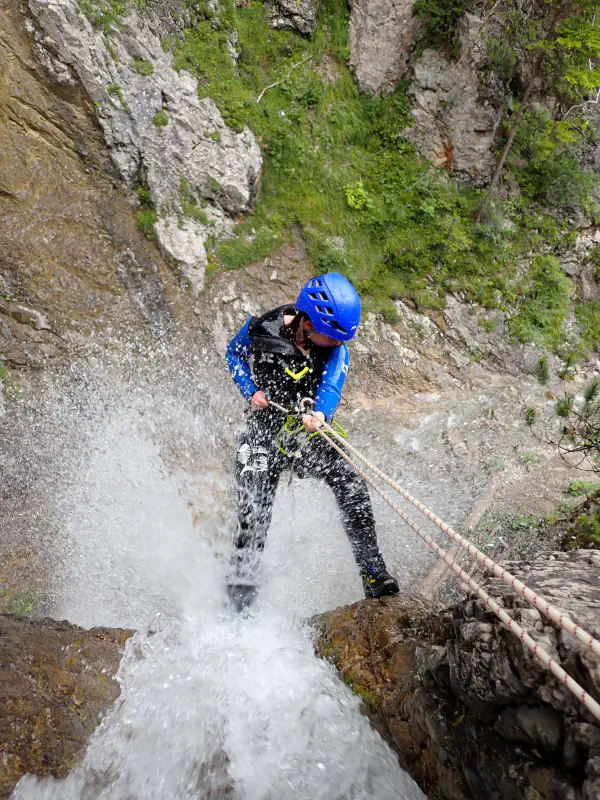 Wiesbach-Canyoning